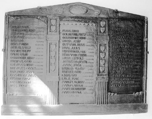 Oorlogsmonument Joodse Begraafplaats Karlsruhe #1