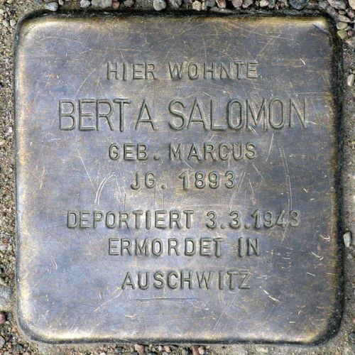 Stolpersteine Ratiborstraße 7