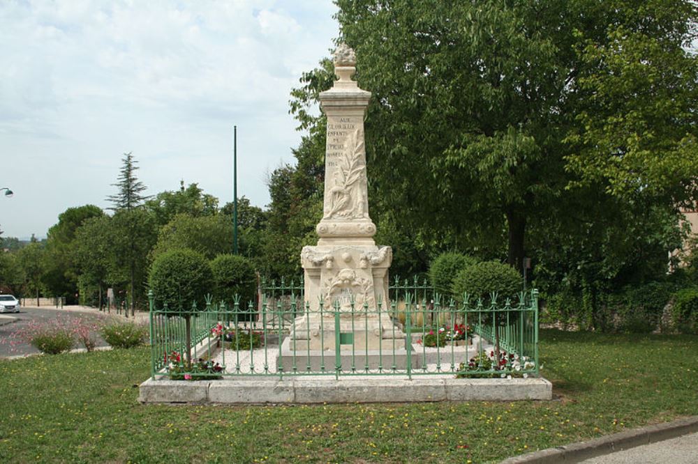 Monument Eerste Wereldoorlog Saint-Privat-des-Vieux #1