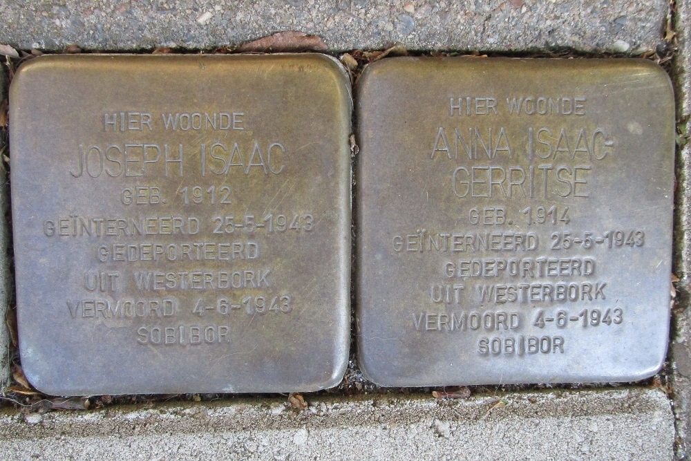 Stolpersteine Ruyschstraat 3 #1