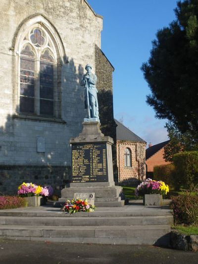 Oorlogsmonument Caucourt #1