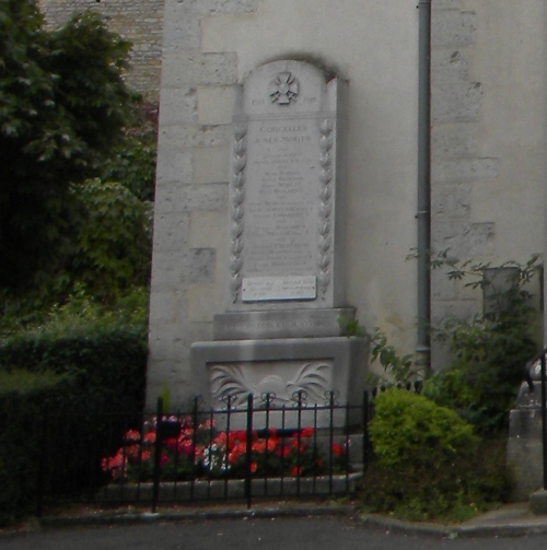 Oorlogsmonument Corcelles-les-Monts