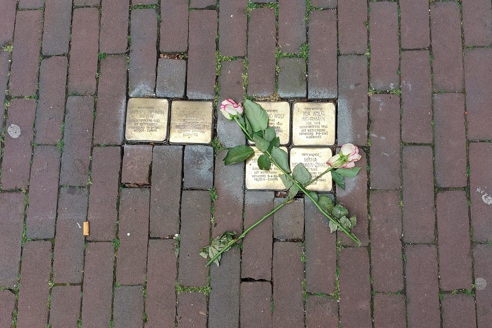 Stolpersteine Zwartbroekstraat 36 #3