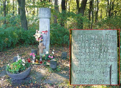 Memorial & Mass Grave '40 Victims Fort VII