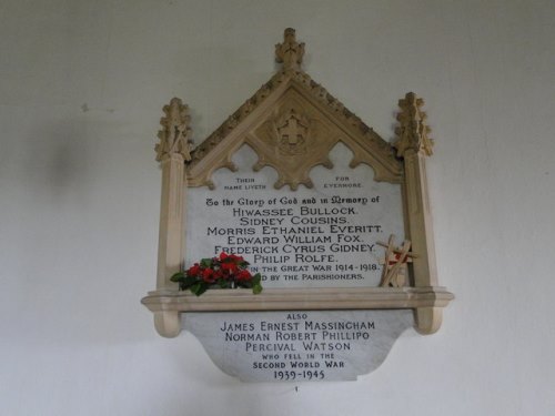 War Memorial St. Edmund Church