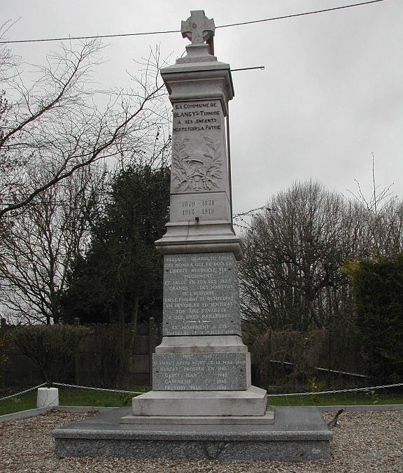 War Memorial Blangy-sur-Ternoise #1