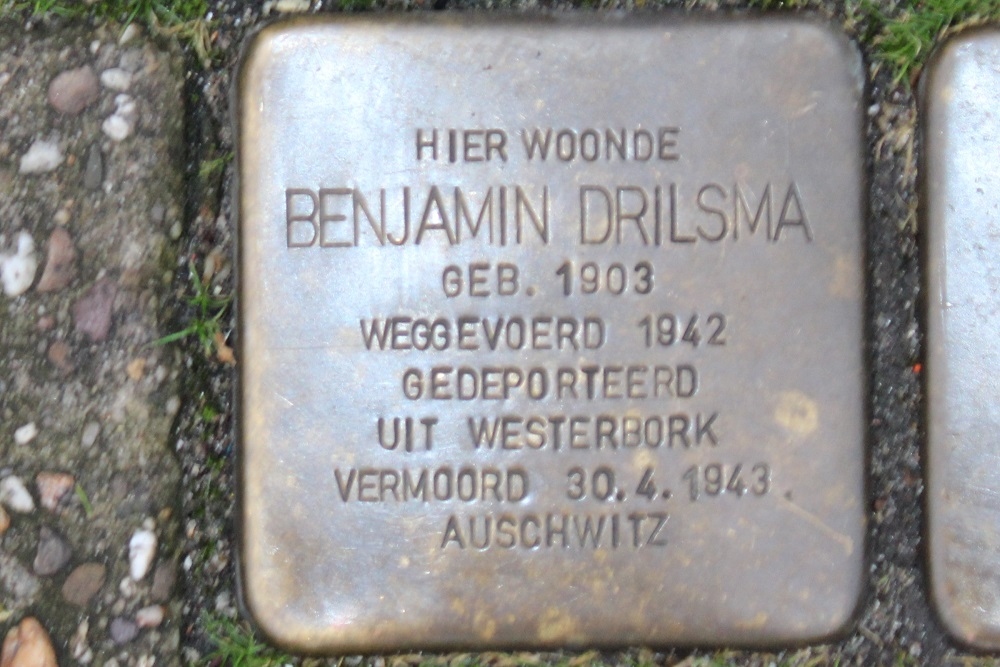 Stolpersteine Damstraat 10 #2