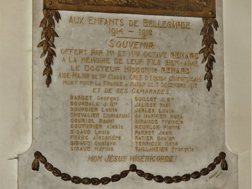 World War I Memorial Bellegarde-en-Marche #1
