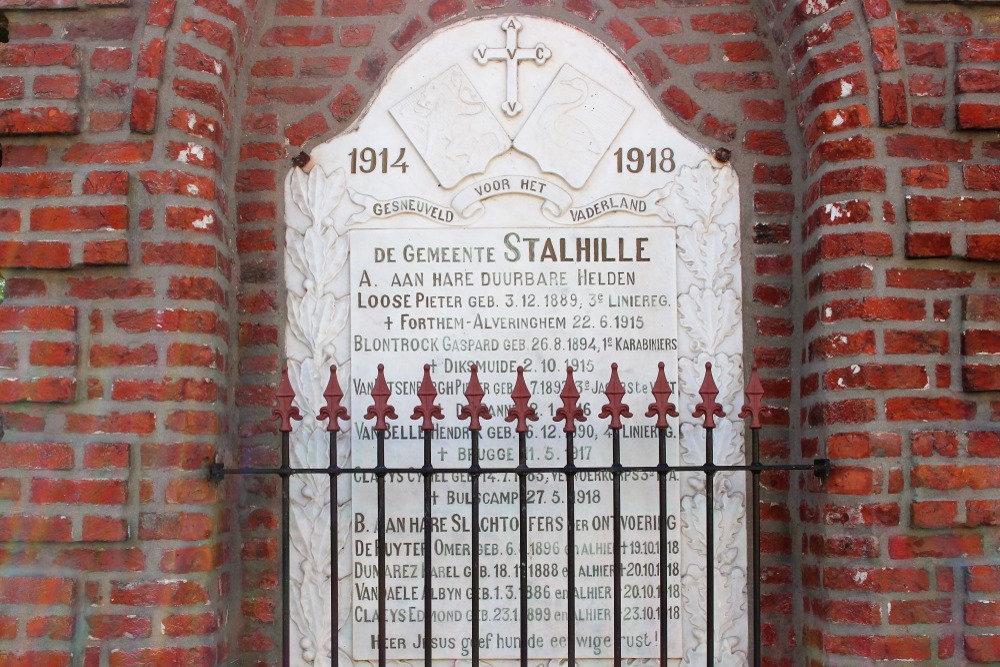 Oorlogsmonument Stalhille #2