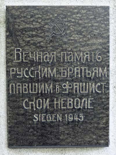 Sovjet Oorlogsgraven Siegen #3