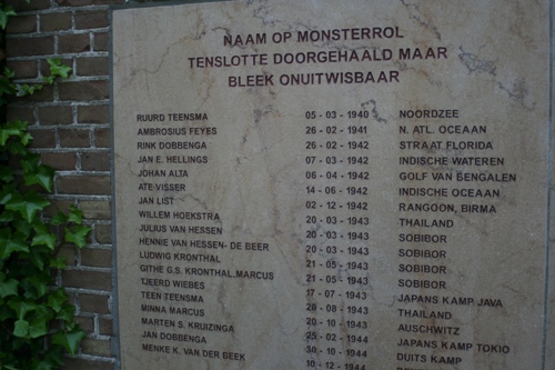 Oorlogsmonument Schiermonnikoog #2