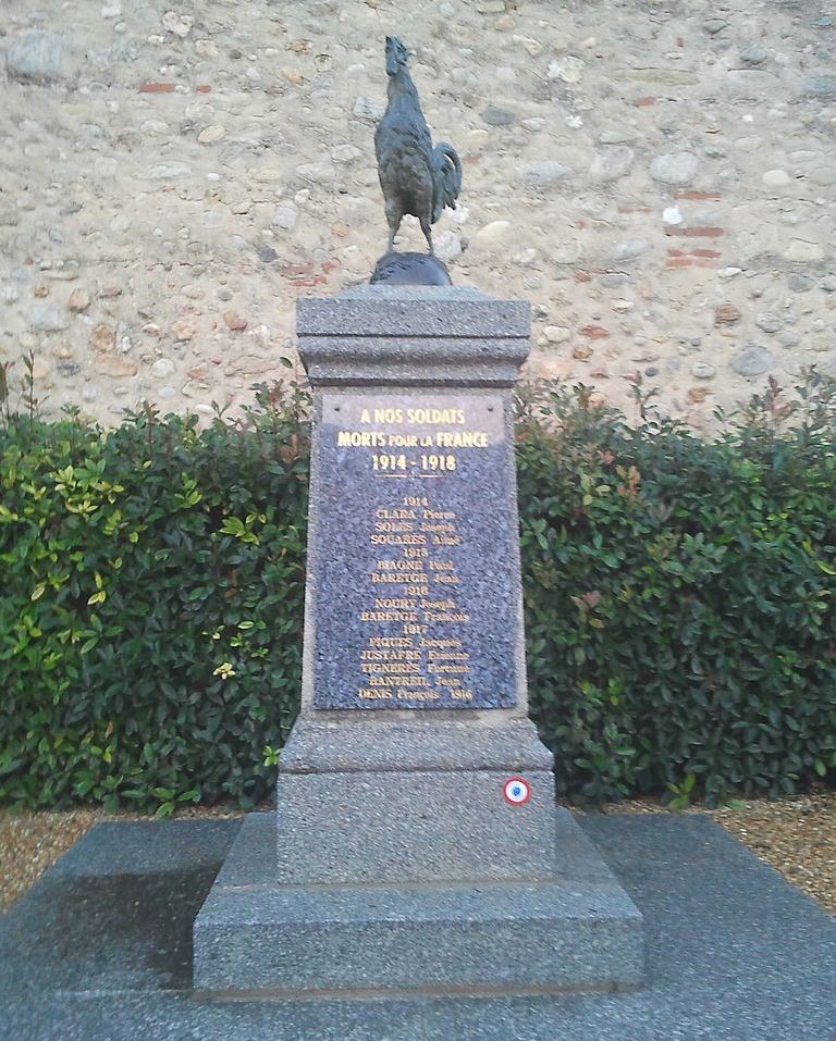 Monument Eerste Wereldoorlog Saint-Jean-Lasseille