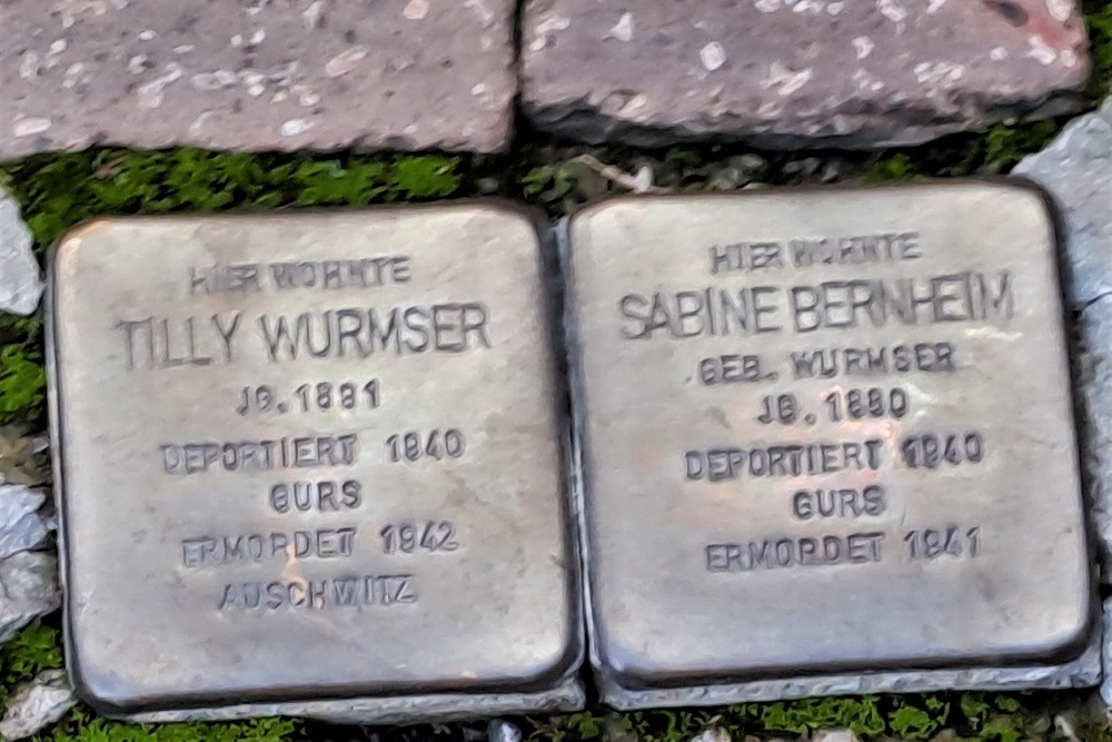 Stolpersteine Hauptstrasse 55