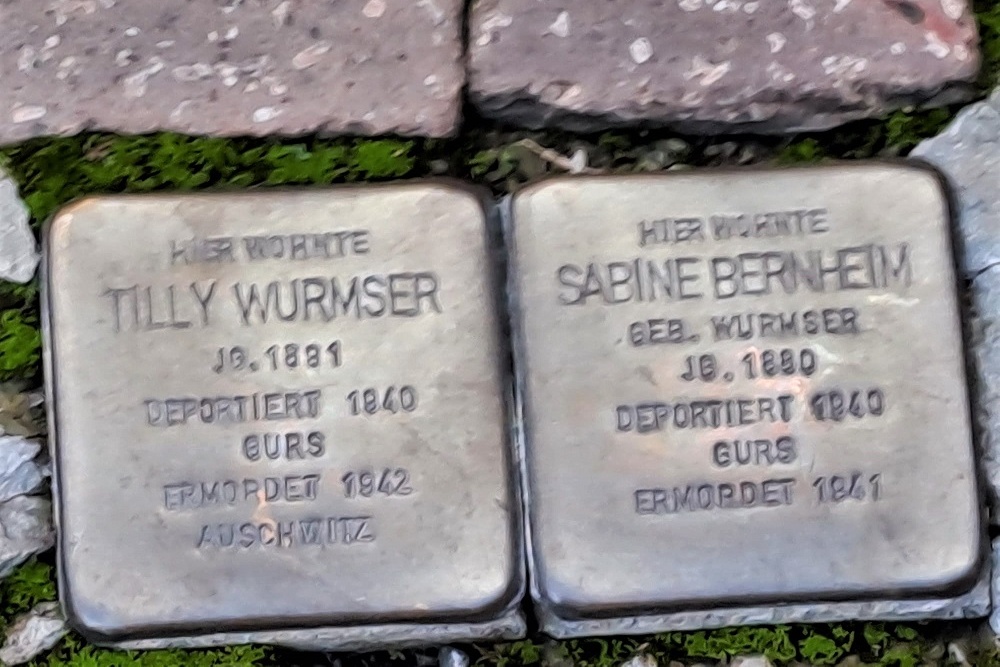 Stolpersteine Hauptstrasse 55