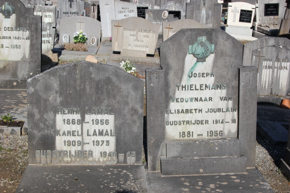 Belgian Graves Veterans Overijse Maleizen #3