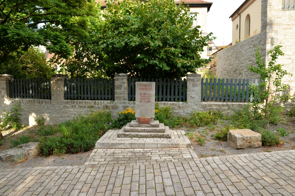 Displaced Persons Memorial Marktbreit