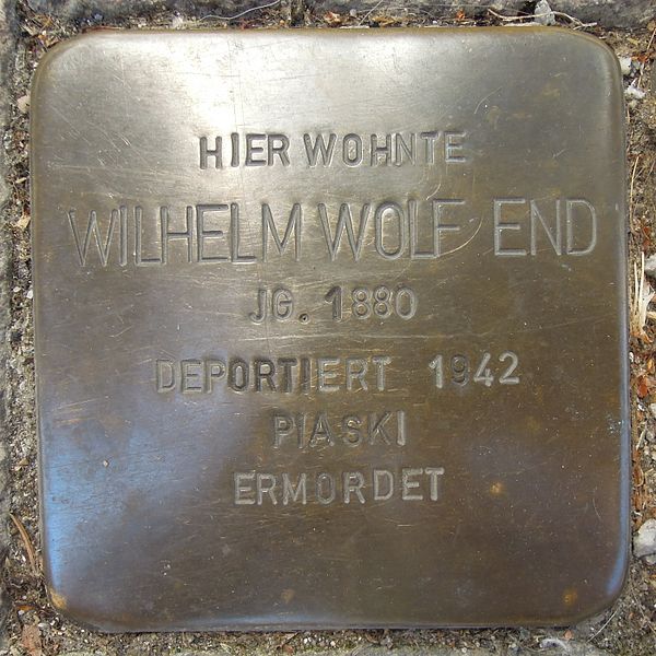 Stolpersteine Bahnhofstrae 11 #2