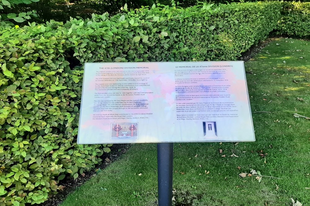 Memorial British 47th Division Longueval #4