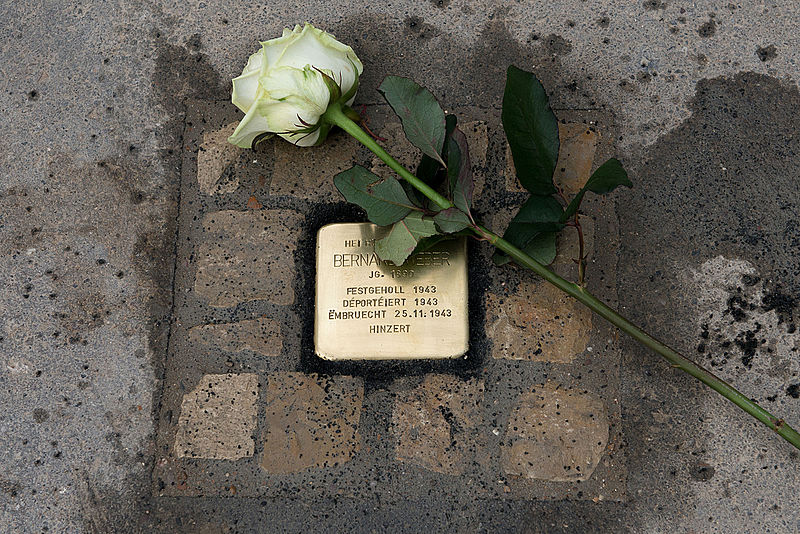 Stolperstein 25 Rue John Gruen #1