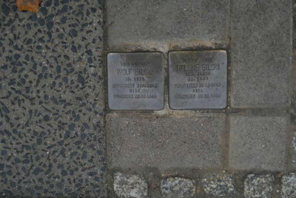 Stumbling Stones Gesundbrunnenstraße 8 #1