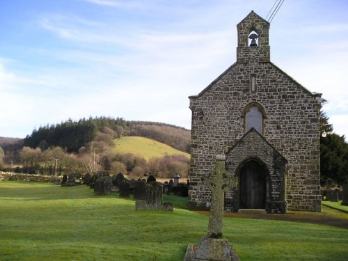 Oorlogsgraf van het Gemenebest St. Llawddog Churchyard