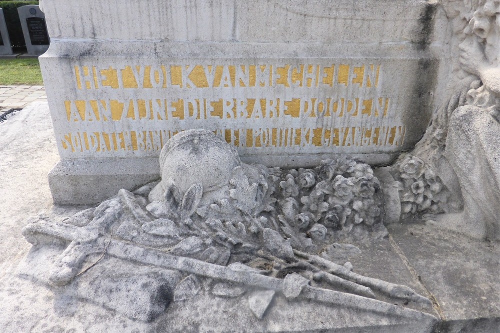 Oorlogsmonument Begraafplaats Mechelen #4