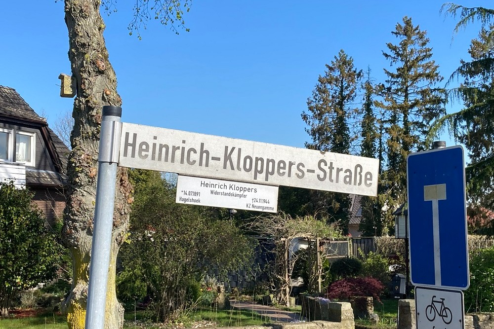 Stolperstein Heinrich-Kloppers-Strae 1-3 #3