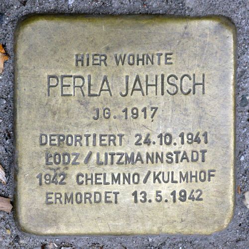 Stumbling Stones Ohmstraße 1 #3