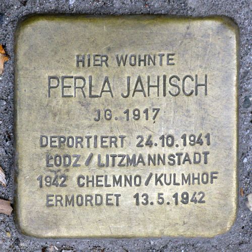 Stolpersteine Ohmstrae 1 #3