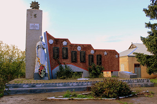 Massagraf Russische Soldaten & Oorlogsmonument