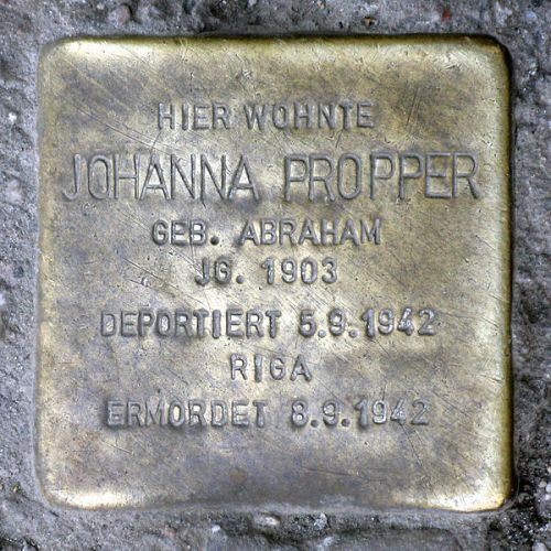 Stumbling Stones Torstraße 70 #4
