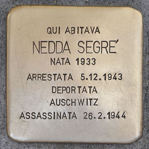 Stolpersteine Campo de la Guerra 515 #3