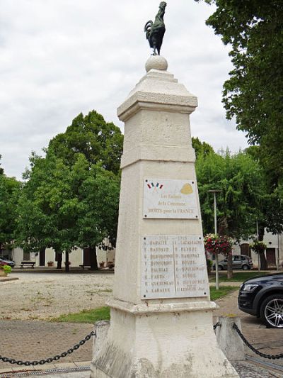 War Memorial Granges-sur-Lot #1