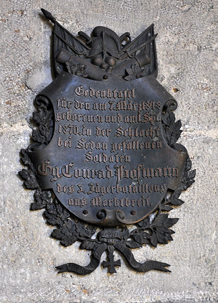 Memorial Georg Conrad Hofmann #1