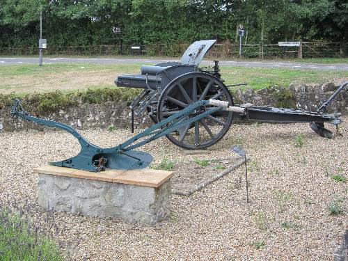 1917 German Howitzer & Plough #4