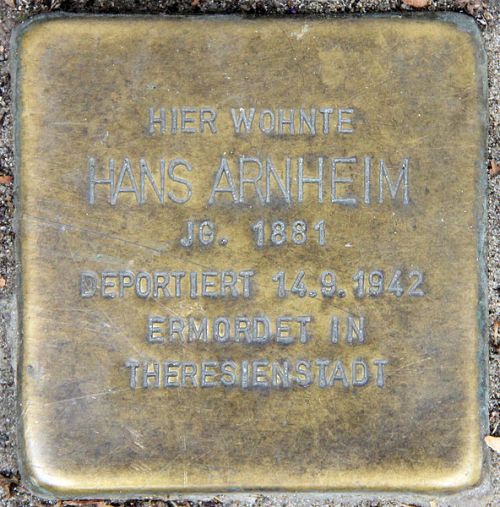 Stolperstein Langenscheidtstraße 11 #1