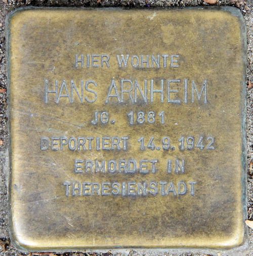 Stolperstein Langenscheidtstrae 11 #1