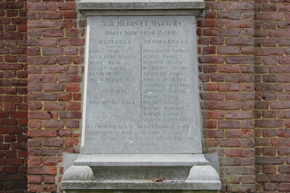 Oorlogsmonument Blanmont 	 #3