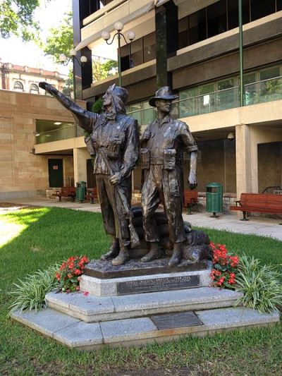 Monument Oorlogen na WO2 Brisbane