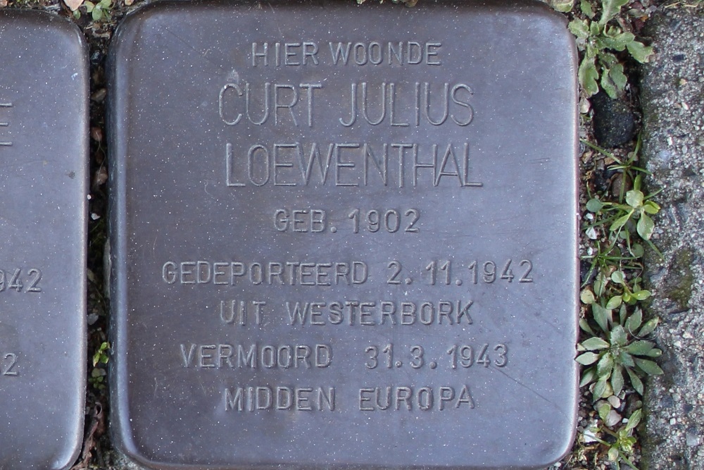 Stolpersteine Jan Luykenstraat 14 #4