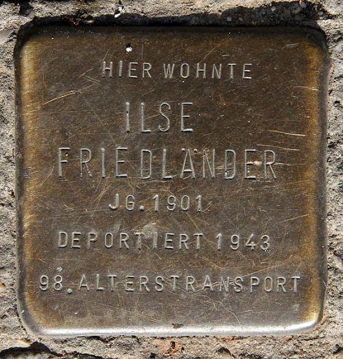 Stolperstein Lobeckstrae 43