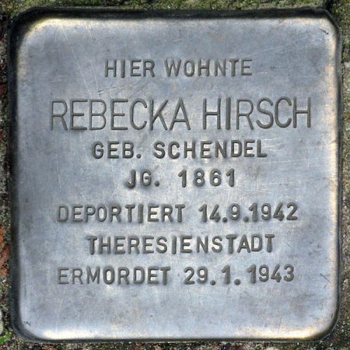 Stolperstein Borkumstrae 5 #1