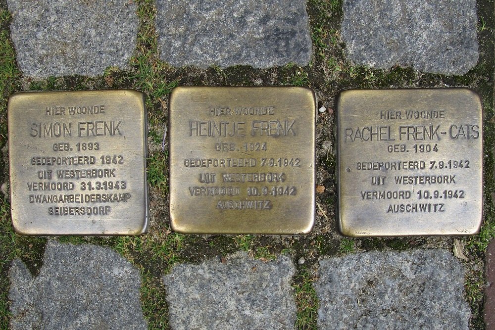 Stolpersteine Wilhelminastraat 60 #2