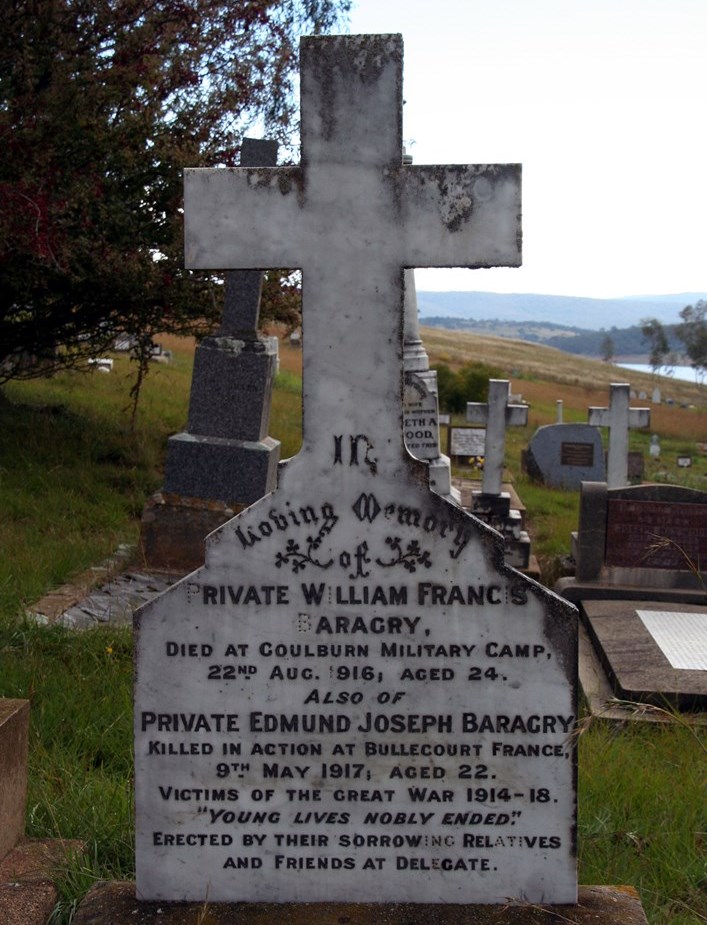 Commonwealth War Grave Adaminaby General Cemetery #1