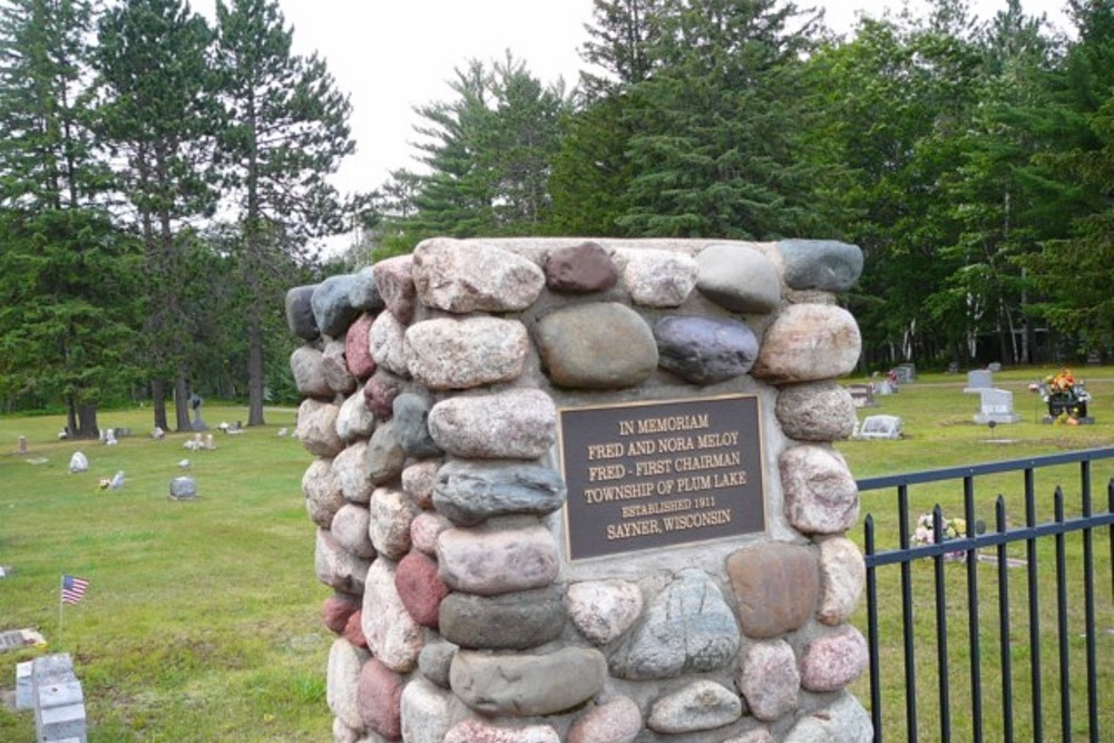 Amerikaans Oorlogsgraf Plum Lake Cemetery #1