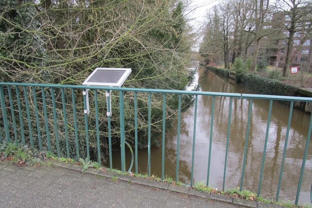 Monument Locatie Vergissingsbombardement Bad Wrishofen op Duivelsbrug