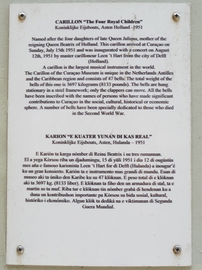 Remembrance Carillon Curaao Museum #5