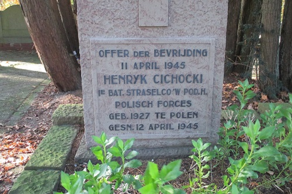 Former Polish War Grave Municipal Cemetery Nieuw-Weerdinge #3