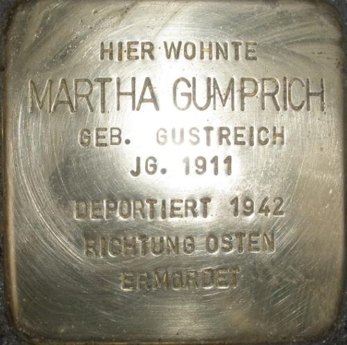 Stolpersteine Voerderstraße 58a #4