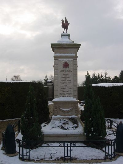 Oorlogsmonument Fontaine-les-Grès